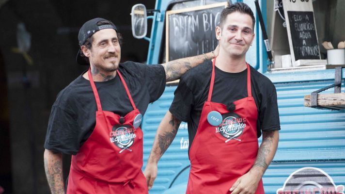 Cocineros al volante - Brilla Bombilla, la cuarta pareja eliminada