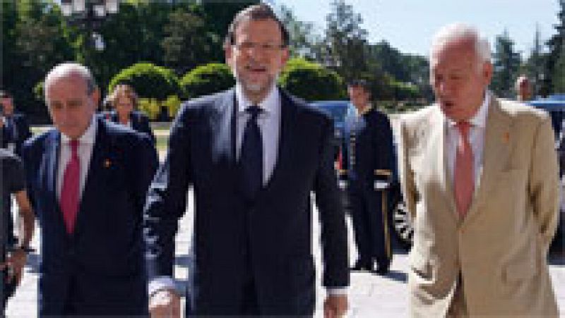 Rajoy, a Margallo sobre los ataques de Maduro: "¿Pero ese tortazo por qué?"