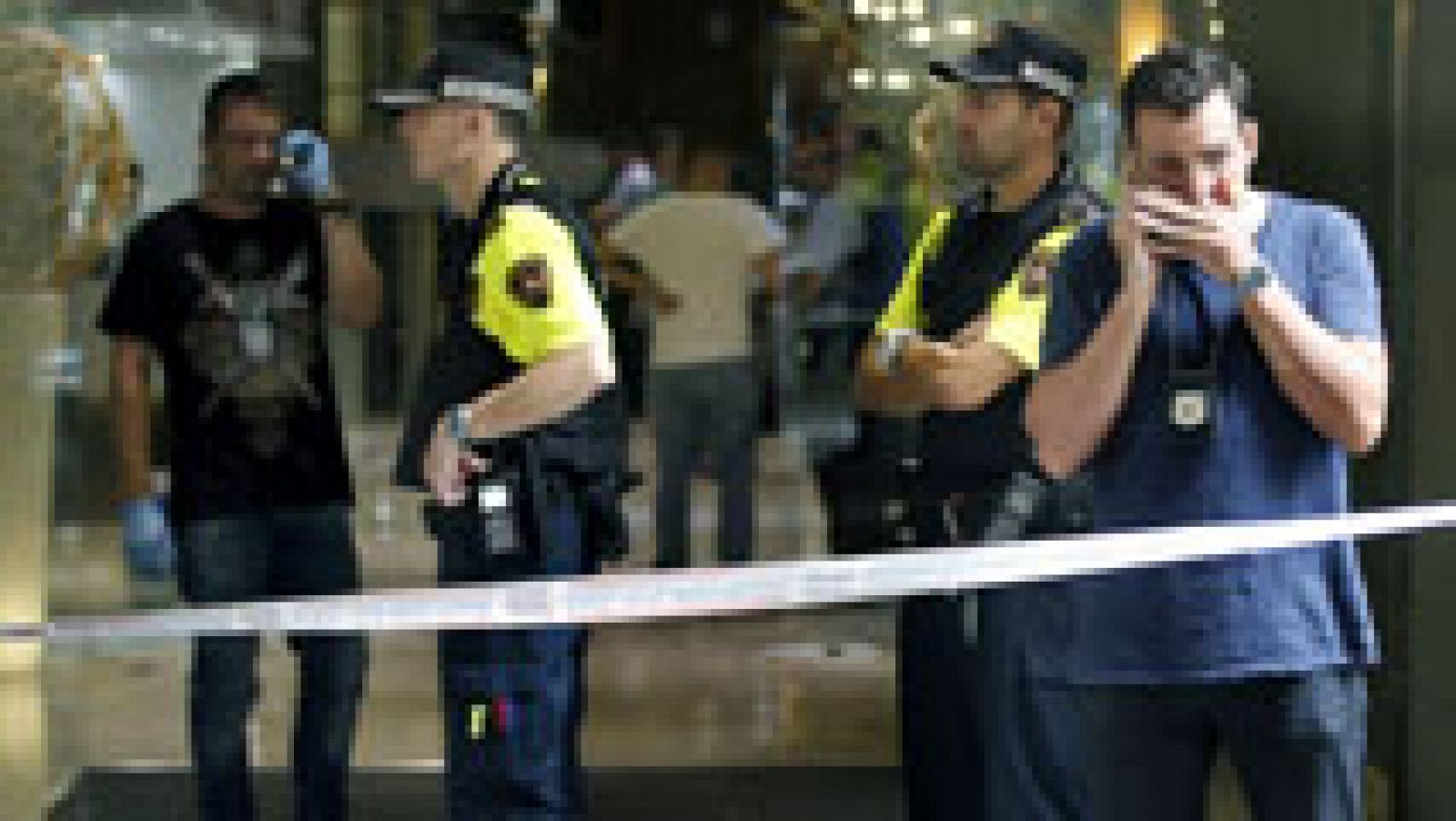 Dos heridos, uno grave, en un tiroteo junto a la Rambla de Barcelona