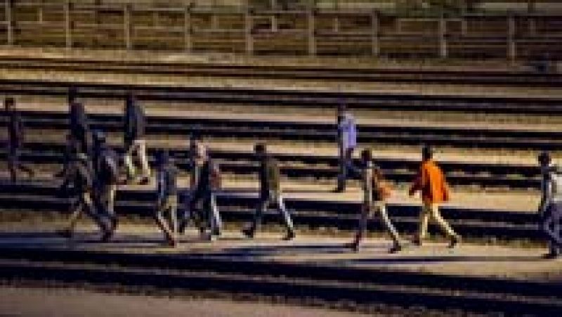 Cientos de migrantes intentan entrar en el túnel del Canal de la Mancha | Ver