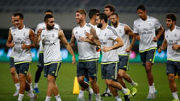 Telediario 1 - El Madrid se mide al AC Milan como broche final a la gira asiática
