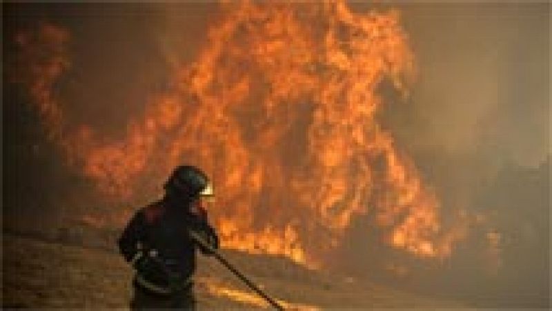 Detenido un sospechoso de provocar el incendio de Ourense