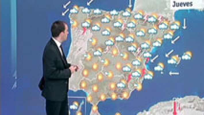 El tiempo - Fuerte bajada de temperaturas en cornisa cantábrica y mitad oeste