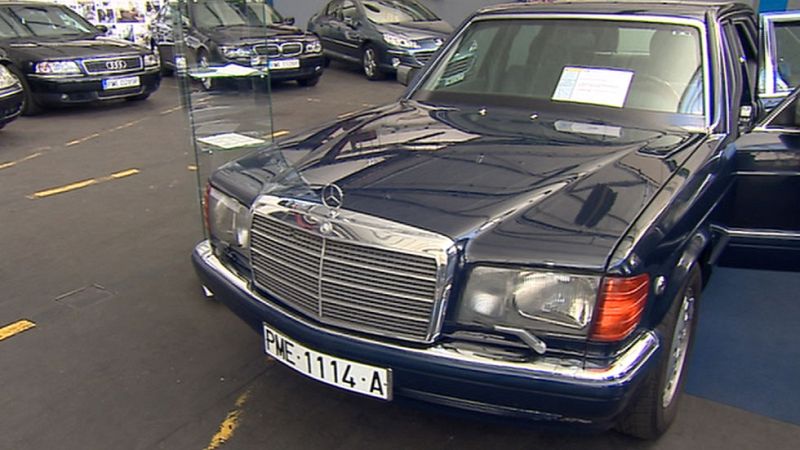 Una exposición repasa la historia del parque móvil del estado