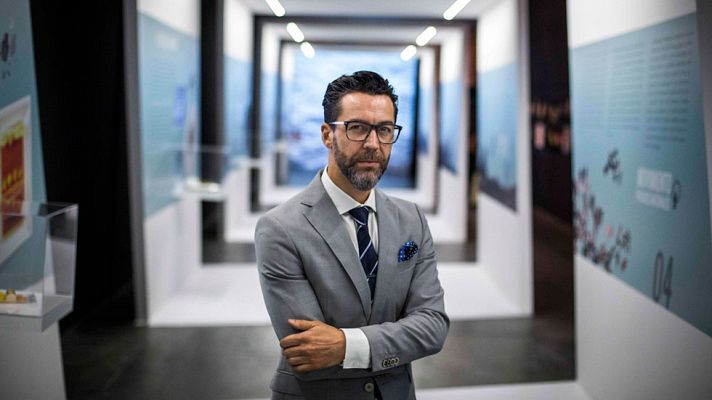 Telediario 1 - Quique Dacosta presenta en la exposición "Paisajes transformados" su proceso creativo como cocinero