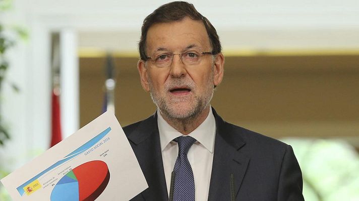 Informativo 24h - Rajoy afirma que el gasto social es la mayor partida de los presupuestos de 2016