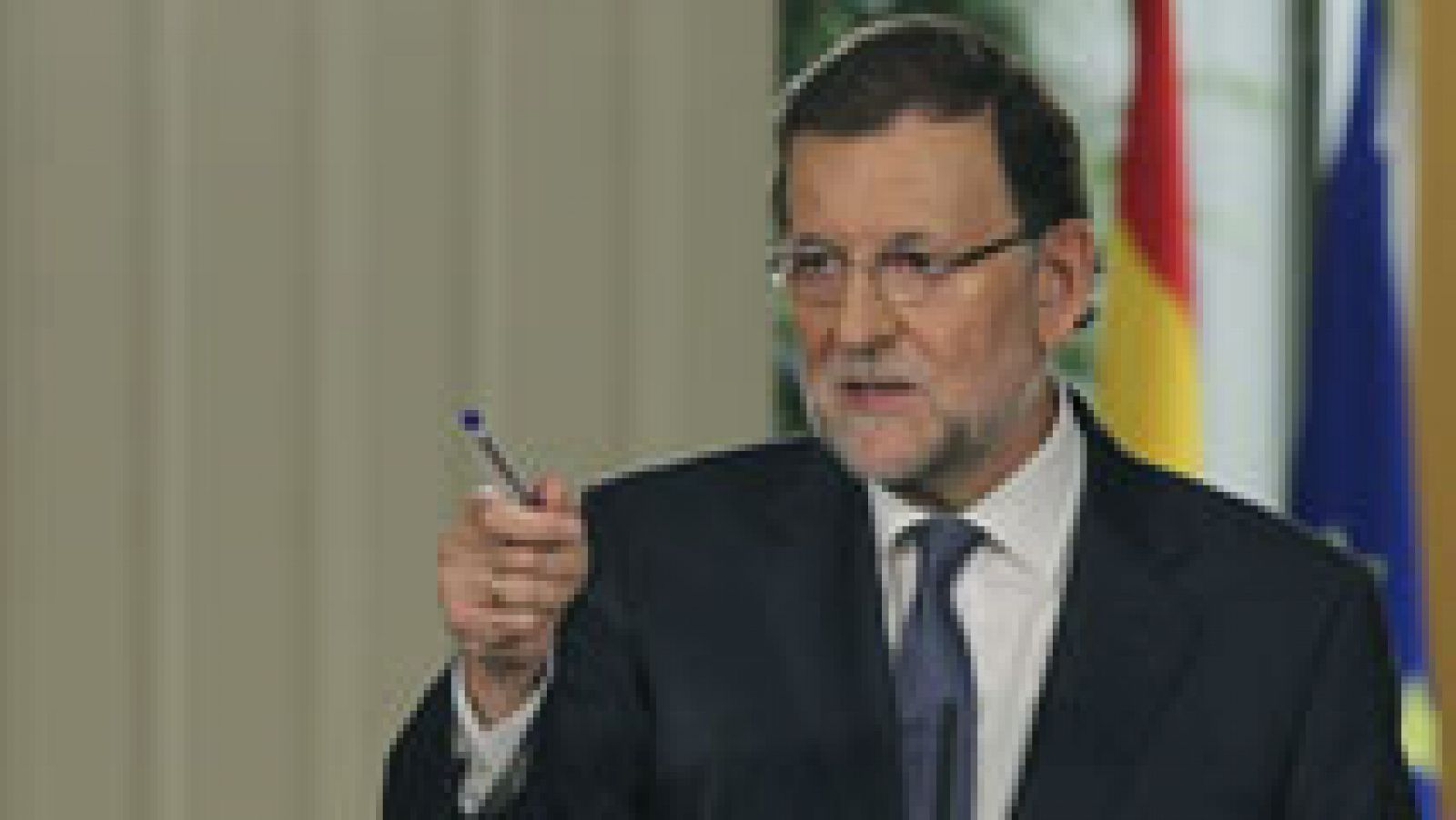 Telediario 1: Rajoy asegura que la recuperación económica es "innegable" | RTVE Play