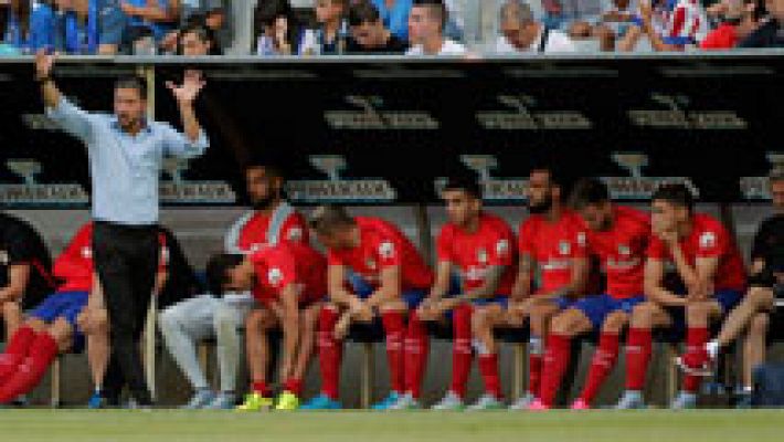 Telediario 1 - Simeone: "Carrasco, Vietto y Óliver nos hacen tener variantes"