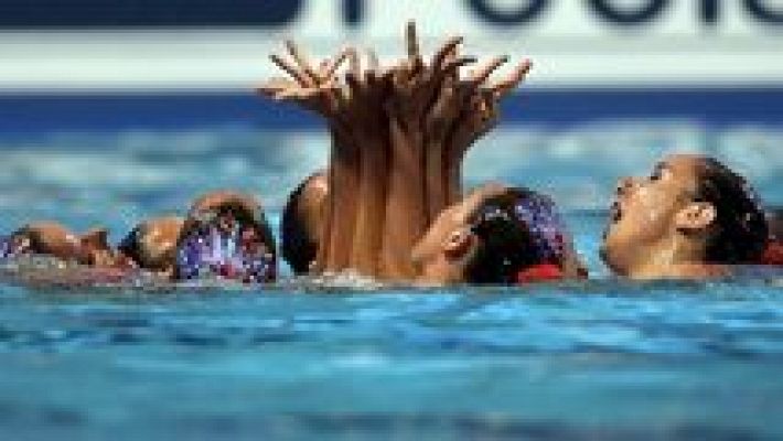 Natación sincronizada. Final Libre Equipos