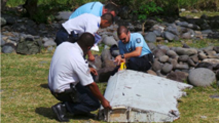 El ala encontrada en el Índico pertenece a un Boeing 777