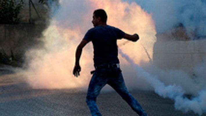 Telediario 1 - La muerte de un bebé palestino eleva la tensión