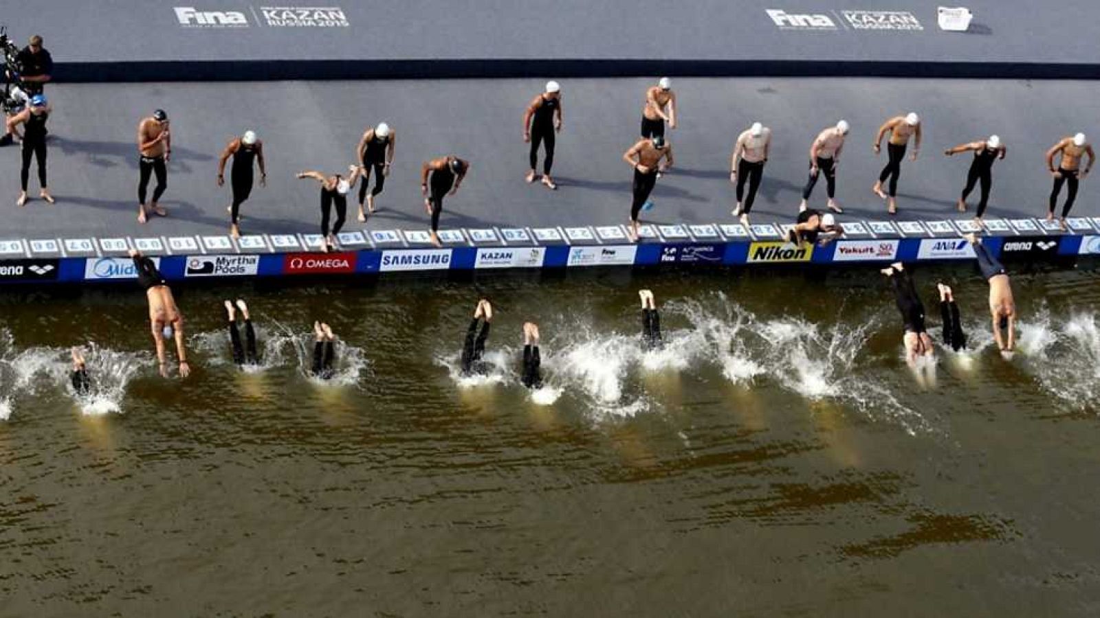 Mundial de Natación de Kazán - Aguas abiertas 25Km masculino y femenino (1) - ver ahora