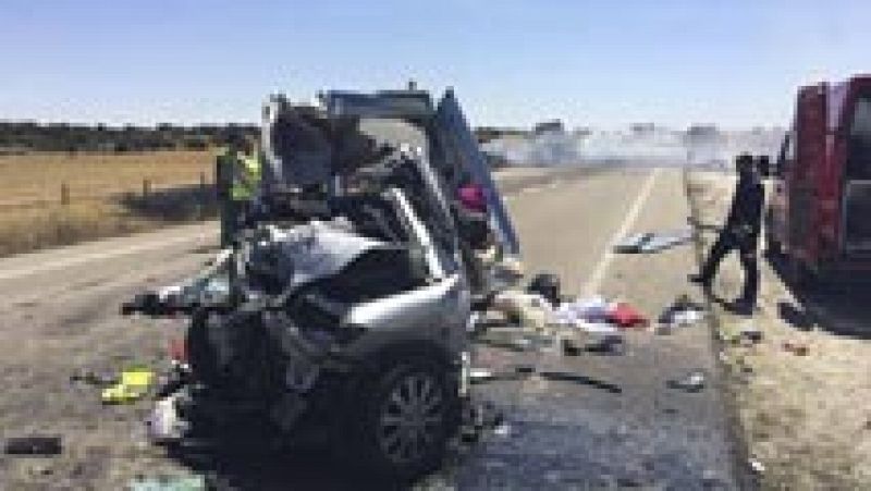 Mueren tres menores en un accidente de tráfico en Zamora