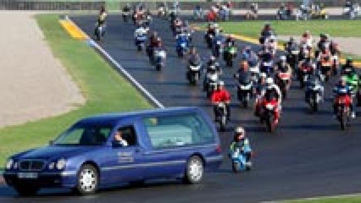 Telediario 1 - Último adiós a Bernat Martínez en Cheste