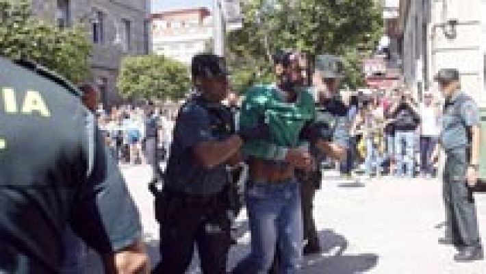 Telediario 1 - Prisión sin fianza para el presunto asesino de sus hijas