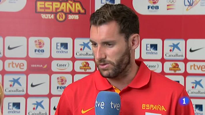 Telediario 1 - Rudy Fernández: "El objetivo es estar en las olimpiadas del año que viene"