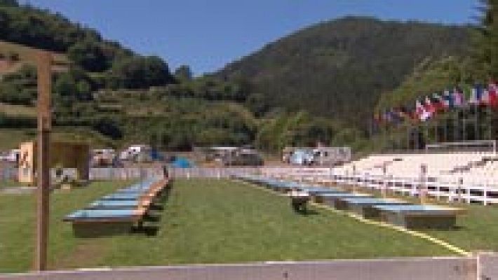 Telediario 1 - Todo preparado en Asturias para el Campeonato de bateadores