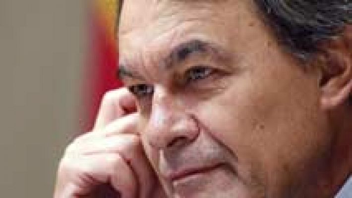 Telediario 1 - Mas firmará esta tarde noche el decreto de las elecciones catalanas del 27 de septiembre