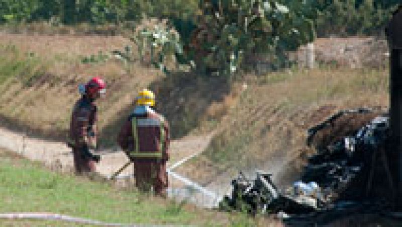 Dos personas han muerto al caer el ultraligero que pilotaban en Viladamat, en Girona