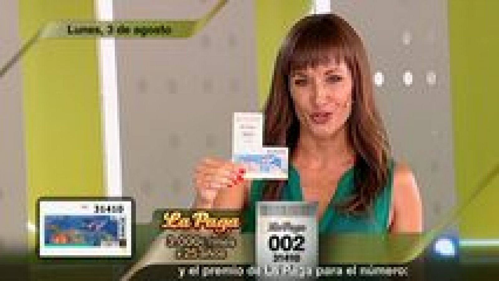 Sorteos ONCE: Sorteo ONCE - 03/08/15 | RTVE Play