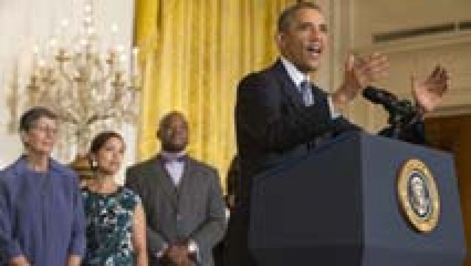 Telediario 1: Obama presenta su plan contra el cambio climático, "el mayor desafío para nuestro futuro" | RTVE Play