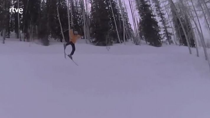 ¡Cuidado con las caídas esquiando!