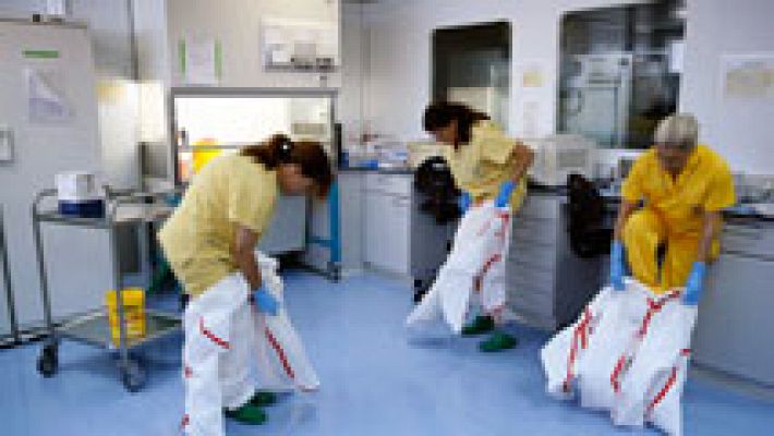 Telediario 1 - Se cumple un año del primer contagio por ébola en España