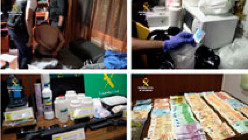 Detenidas 33 personas en Toledo y Madrid por tráfico de cocaína