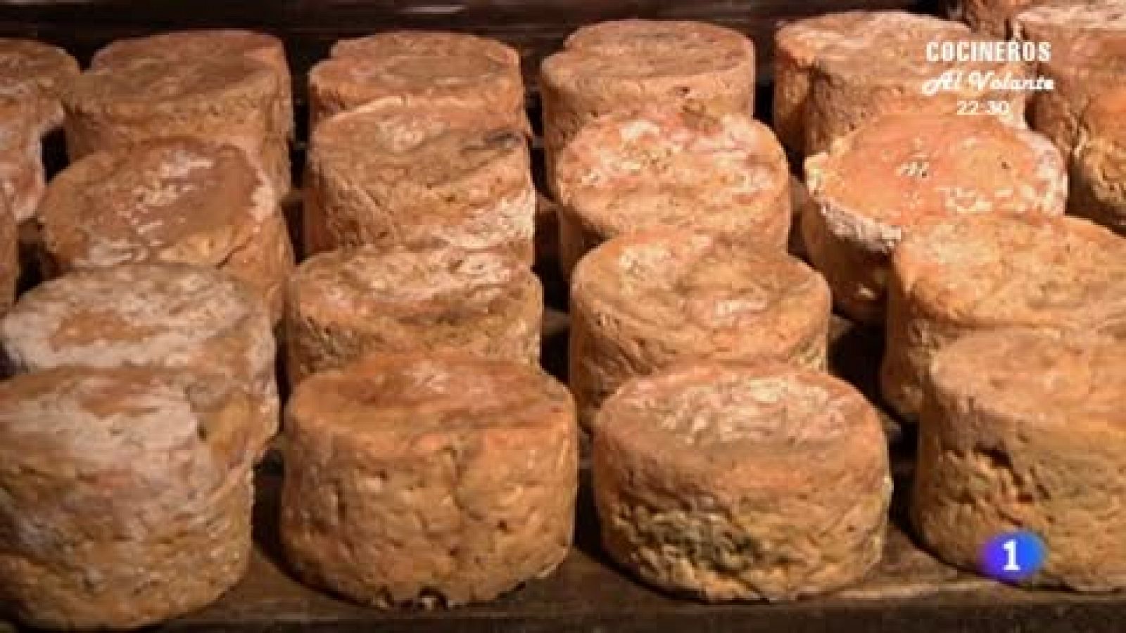 Un queso curado en las cuevas cántabras