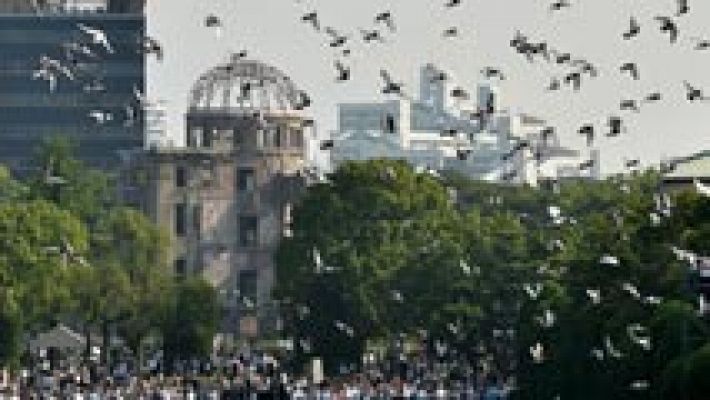 Telediario 1 - Japón conmemora el 70º aniversario de Hiroshima
