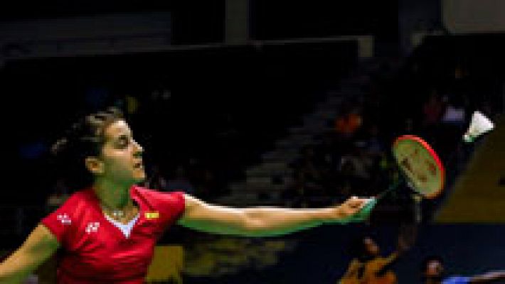 Telediario 1 - Carolina Marín ya está en Yakarta para revalidar el título mundial