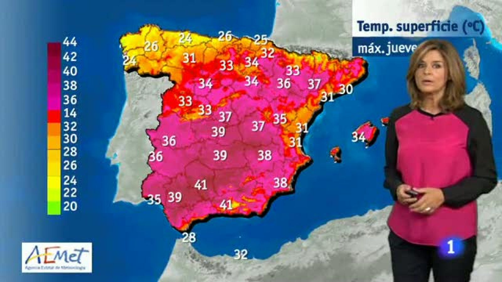 El tiempo en Andalucía - 06/08/2015 