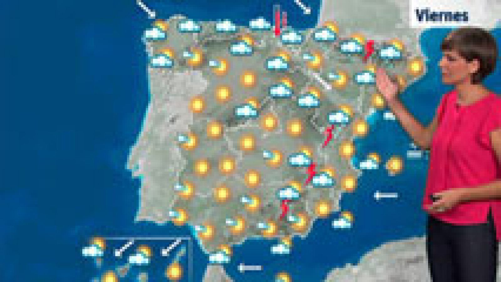 El tiempo: Bajada de temperaturas en el norte y tormentas en los montes del este | RTVE Play