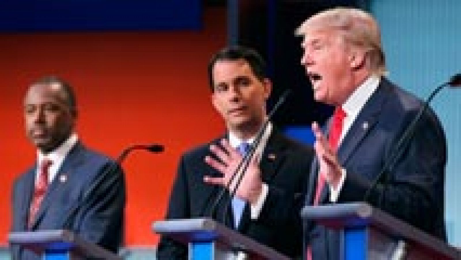 Donald Trump acapara la atención en el primer debate entre candidatos republicanos