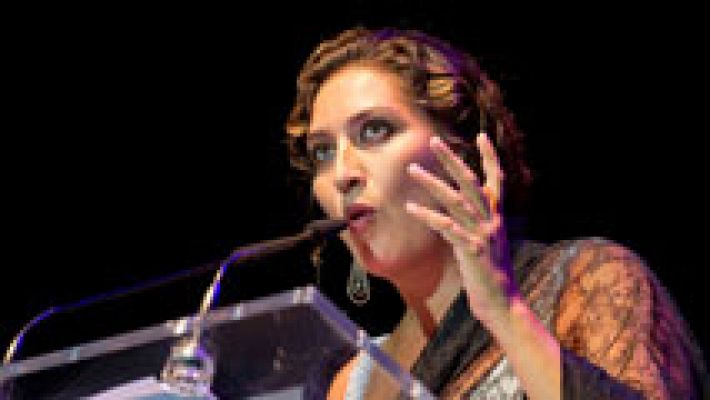 Telediario 1 - Estrella Morente inaugura el Festival de Cante de las Minas