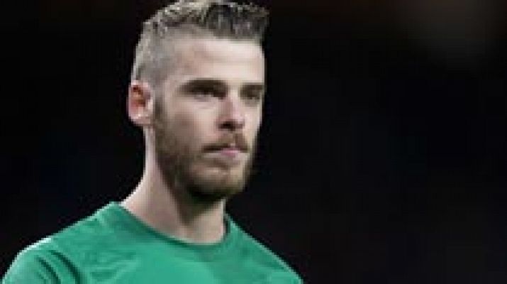 Telediario 1 - De Gea no jugará el primer partido del United