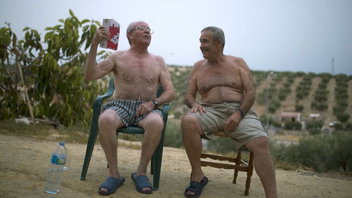 Telediario 1 - Las temperaturas bajarán el sábado en gran parte de la Península y Baleares