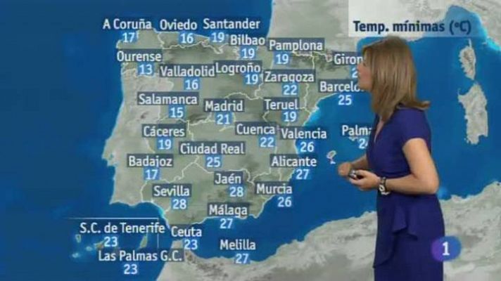 El tiempo en Castilla-La Mancha - 07/08/15