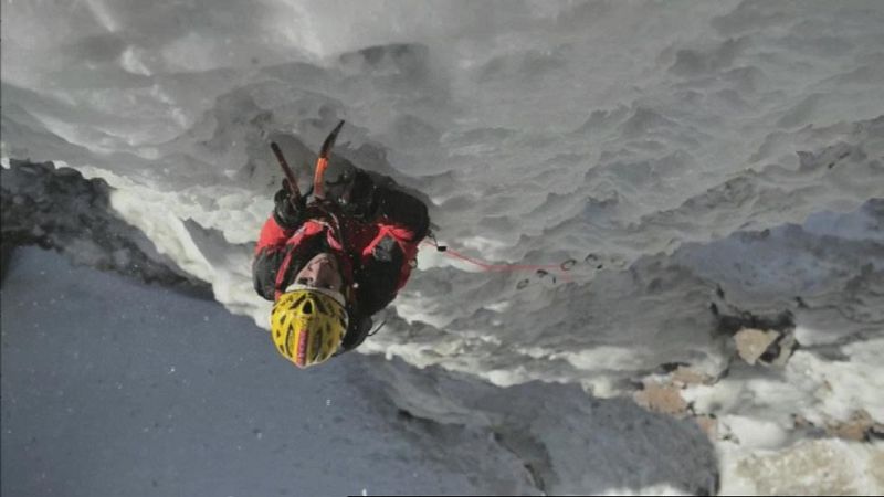 Cecilia Buil, una alpinista en Sudáfrica
