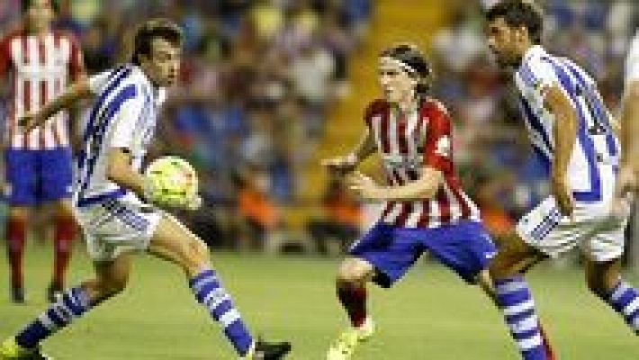 Fútbol - Fútbol - At.Madrid - Real Sociedad