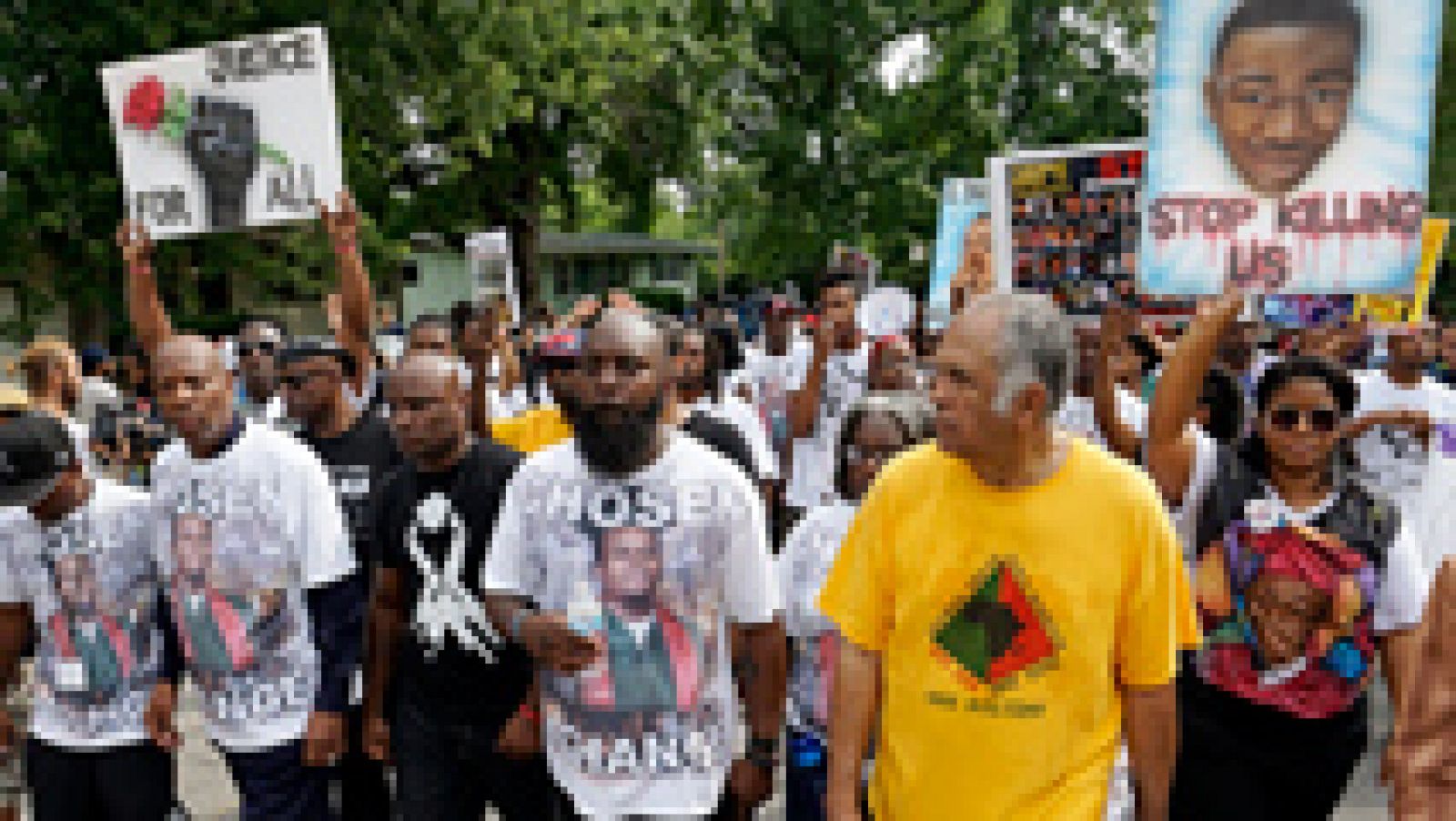 Informativo 24h: Un año de la muerte de Michael Brown, un suceso que detonó las protestas contra el racismo | RTVE Play