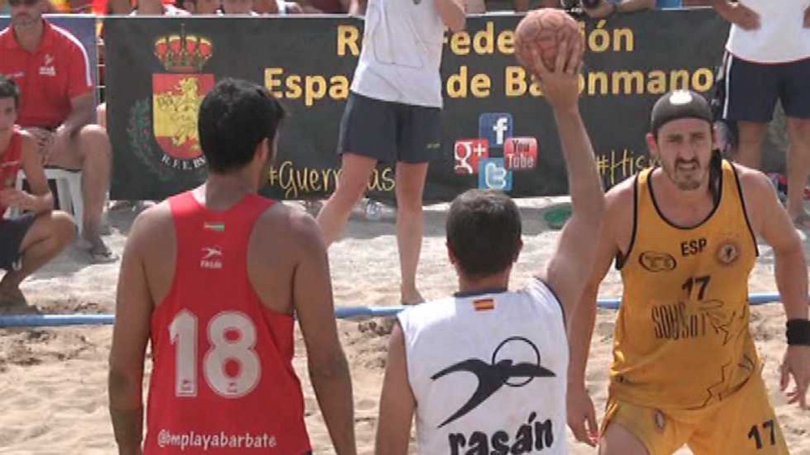 Balonmano Playa - Campeonato de España. Final Masculina