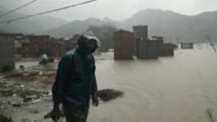 Telediario 1 - El tifón Soudelor deja a su paso por China 9 muertos y 3 desaparecidos