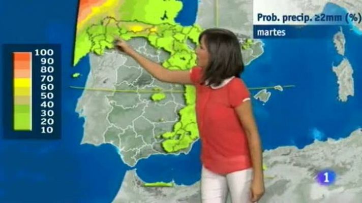 El Tiempo en Extremadura - 10/08/15