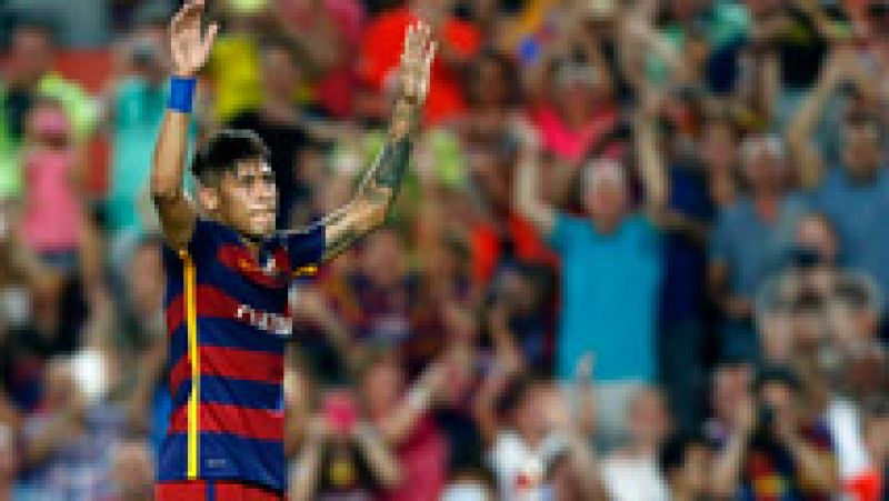 El astro brasileño del Barcelona Neymar Jr., con paperas, se perderá la Supercopa de Europa. El azulgrana es un habitual de la enfermería a estas alturas del año.