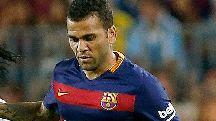Telediario 1 - Dani Alves podría ganar su cuarta Supercopa de Europa e igualar a Maldini