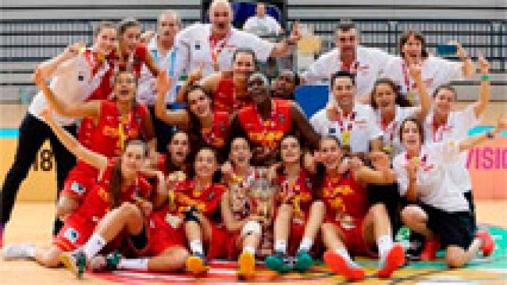 España, campeona de Europa sub-18 de baloncesto femenino