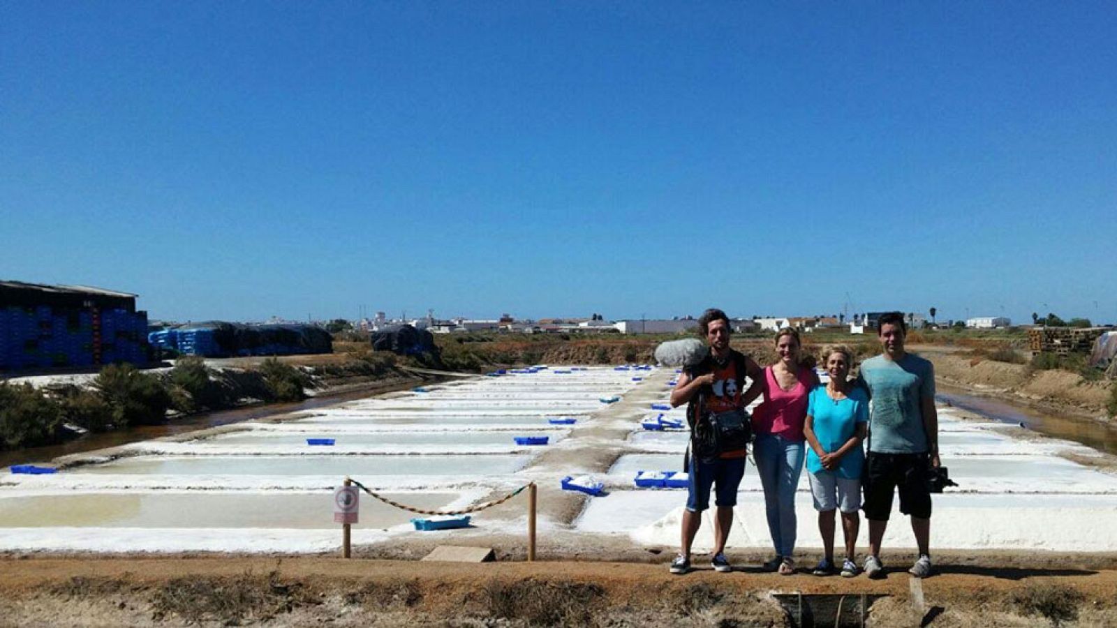 ¡Manoli, una salinera la mar de salada!