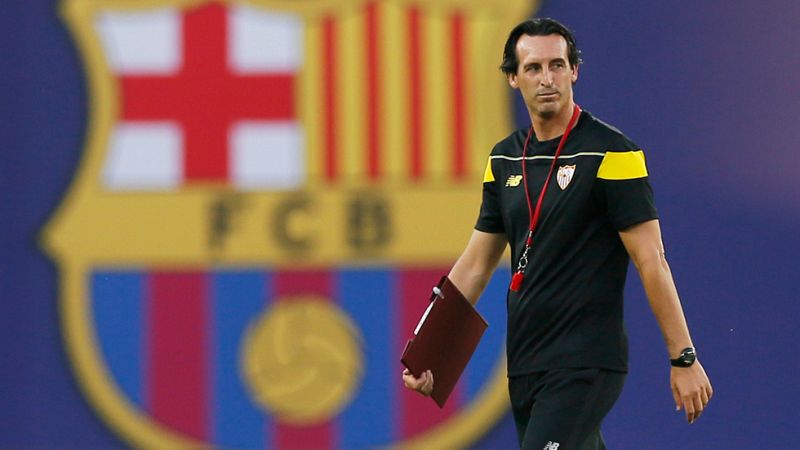 El entrenador del Sevilla, Unai Emery, se ha mostrado feliz por tener "una oportunidad más" de conseguir un título, aunque enfrente vayan a tener a un FC Barcelona, al que ve "favorito" y con un "potencial muy alto" pese a la baja de Neymar, aunque a