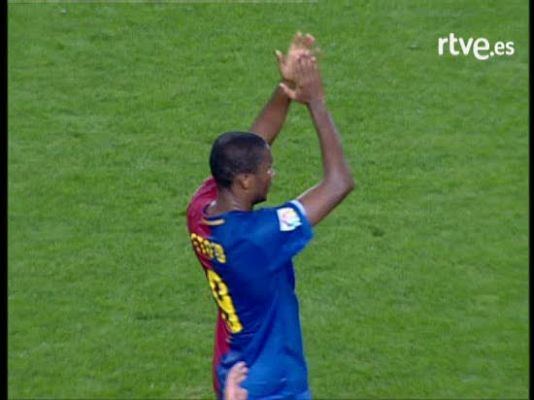 Eto'o, en momento dulce